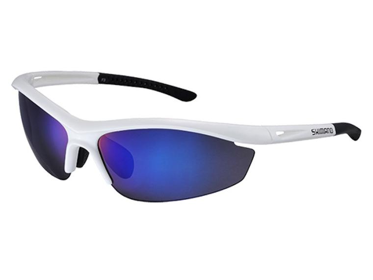 Shimano S20R Cykelbriller Hvid / Blå