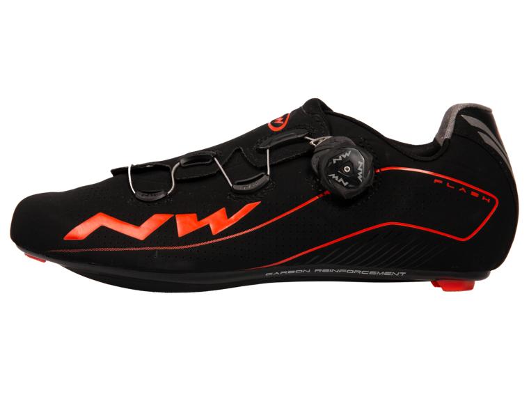 Northwave Flash Road Cycling Shoes Black / Orange