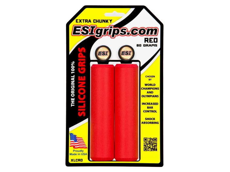 ESIgrips Extra Chunky MTB Grips Red