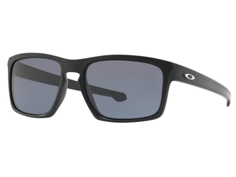 Oakley Sliver Cycling Sunglasses Polished Black