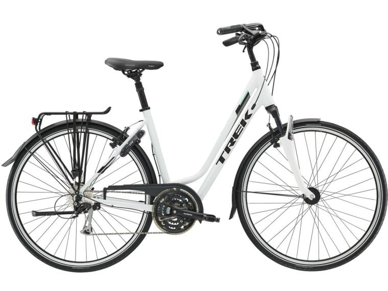 Trek T400 2019 Hybride fiets Dames / Wit