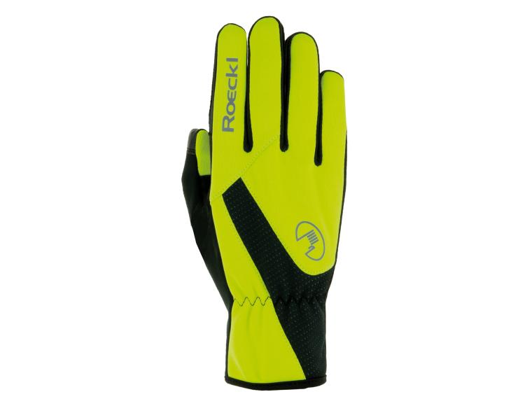 Roeckl Roth Cycling Gloves Yellow